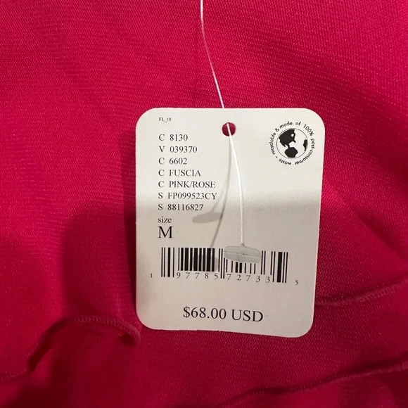 free people fuscia pink rose ruffle mesh tank top - Picture 5 of 8